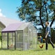 image 2 of PawHut Large Walk In Chicken Run for 6-8 Poultries, 1.7 x 1.8 x 1.8 m