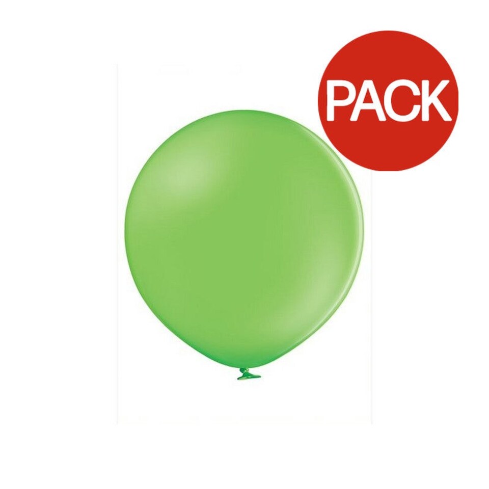 Belbal Latex Balloons (Pack of 100) - Lime Green - One Size