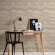 image 3 of AS Creation Quartz Marble Heavyweight Vinyl Textured Wallpaper - Gold/Natural - 10m x 0.5m Gold