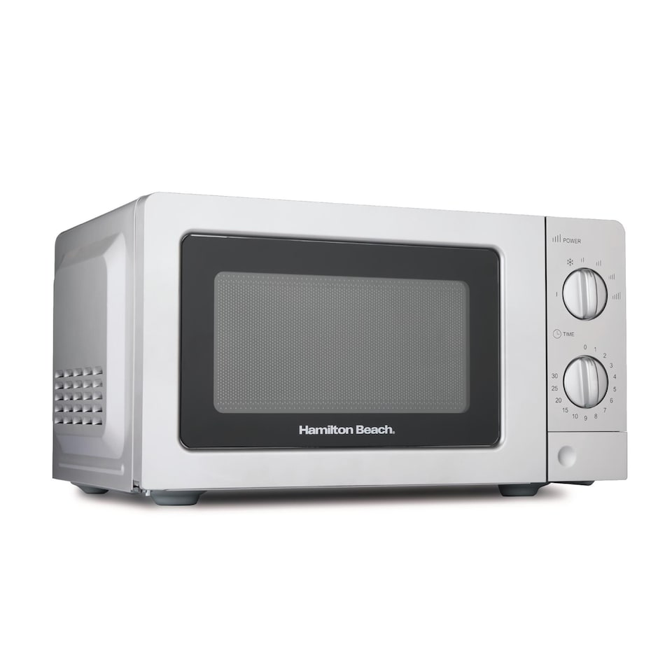 image 1 of Hamilton Beach 20L Standard Silver Microwave