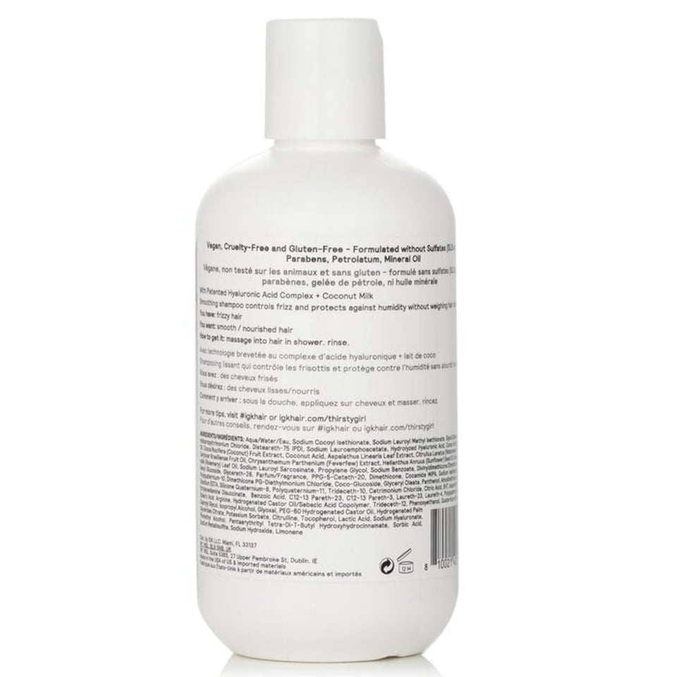 image 1 of Thirsty Girl Coconut Milk Anti-Frizz Shampoo - 236 ml/8Oz