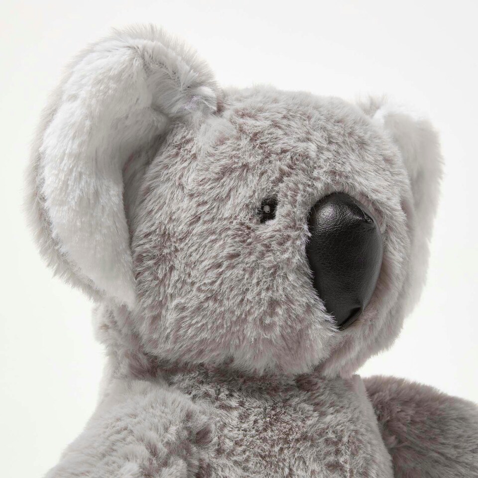 image 1 of Homescapes Grey Koala Bear Doorstop