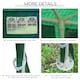 image 4 of Outsunny 9m x 3m Outdoor Garden Gazebo Wedding Canopy
