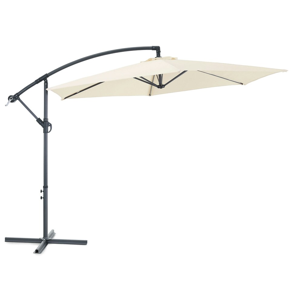 image 1 of VonHaus Banana Parasol 3M Ivory Cream Cream