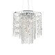 image 1 of Evasione  10 Light Ceiling Pendant Chrome with Crystals, G9