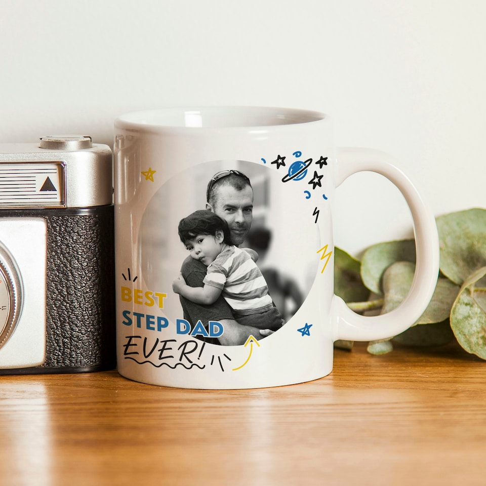 image 1 of Personalised Best Ever Photo Upload Mug