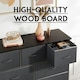 image 7 of Steel Frame Freestanding 9 Drawer Storage Cabinet, Storage Organizer for Bedroom Living Room - Grey
