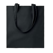 MidOcean Tura Colour Organic Cotton Shopper Bag - Black - One Size | Black