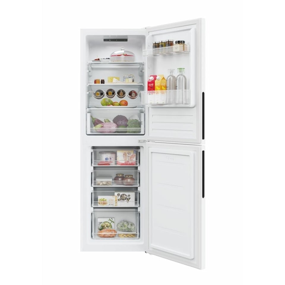 image 1 of Hoover HVCT3L517EWKR-1 - White Freestanding Low Frost Fridge Freezer - E energy