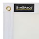image 3 of Impact & Noise Absorbing Foam Backing Screen For Golf Enclosure - 3.3 x 3 M