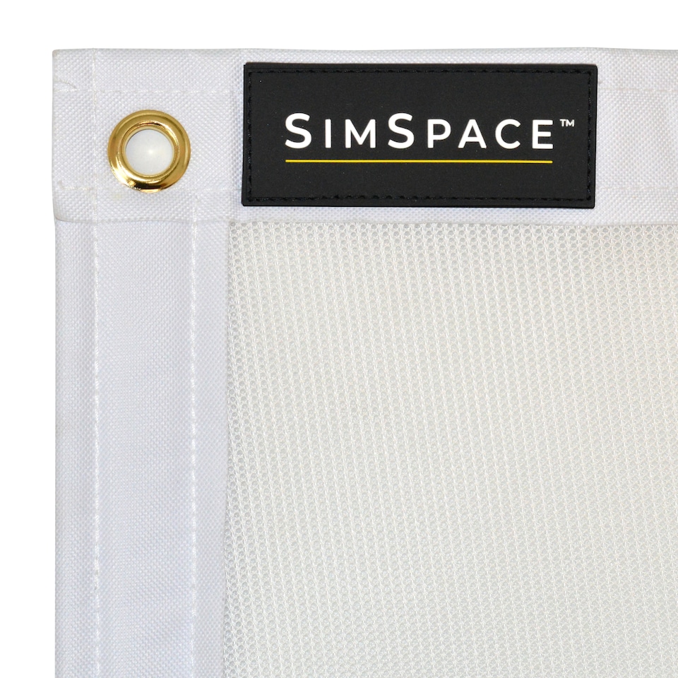 image 1 of Impact & Noise Absorbing Foam Backing Screen For Golf Enclosure - 3.3 x 3 M