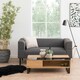 image 4 of Azalea Lift Up Coffee Table in Black & Oak