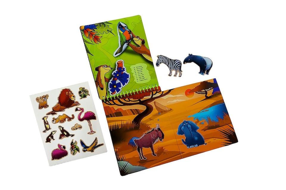 image 1 of QwiToys 3 in 1 Tropics Playbook