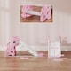 image 5 of AIYAPLAY 3 in 1 Kids Slide with Climber, Basketball Hoop and Ball, Pink