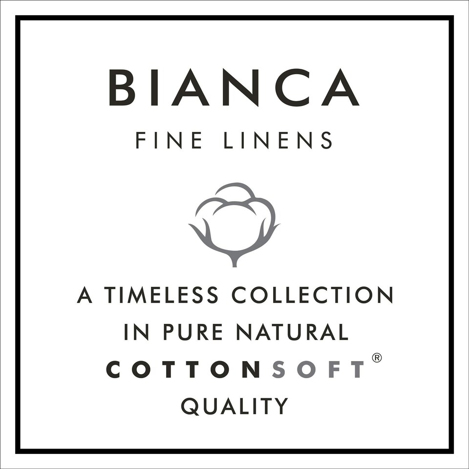 image 1 of Bianca Ashford Stripe Silver Duvet Cover Set Grey | Super King