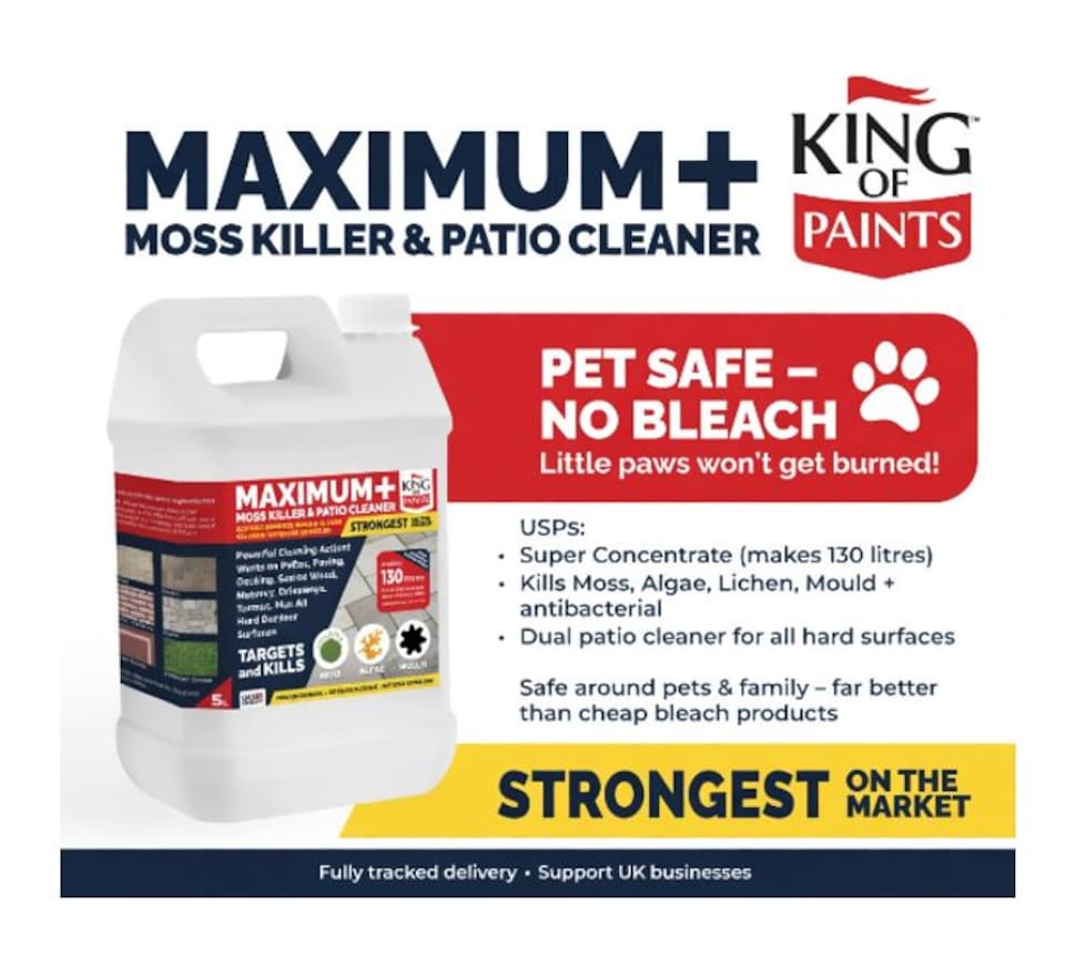 image 1 of Moss Killer and Mould remover Maximum Concentrate Strongest on the Market