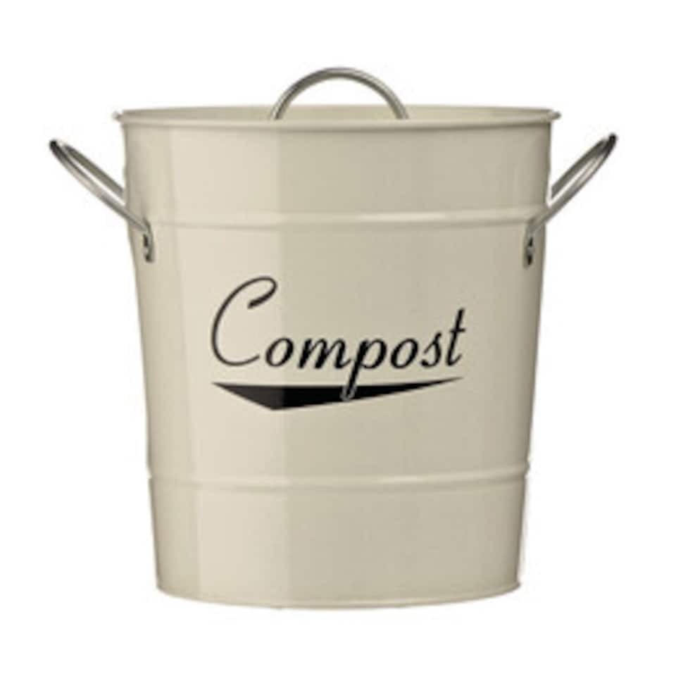 image 1 of Cream Coronet Compost Bin