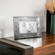 image 4 of Galvanised Brushed Silver Family Sentiment Picture Frame with Tree Decoration Silver | One Size