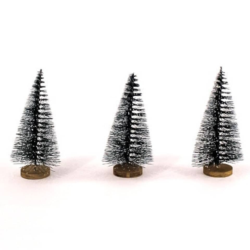 Christmas Tree Decorations 9cm - Pack of 3