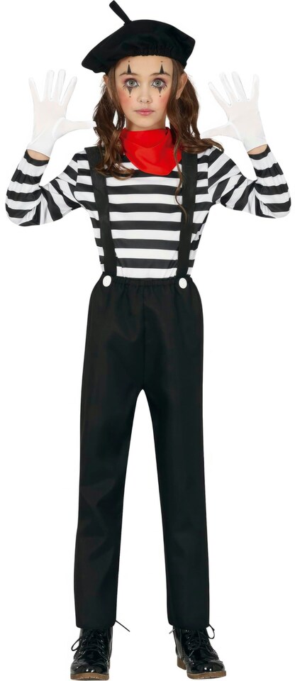 image 1 of Fancy Dress Child Mime - 5-6 Years
