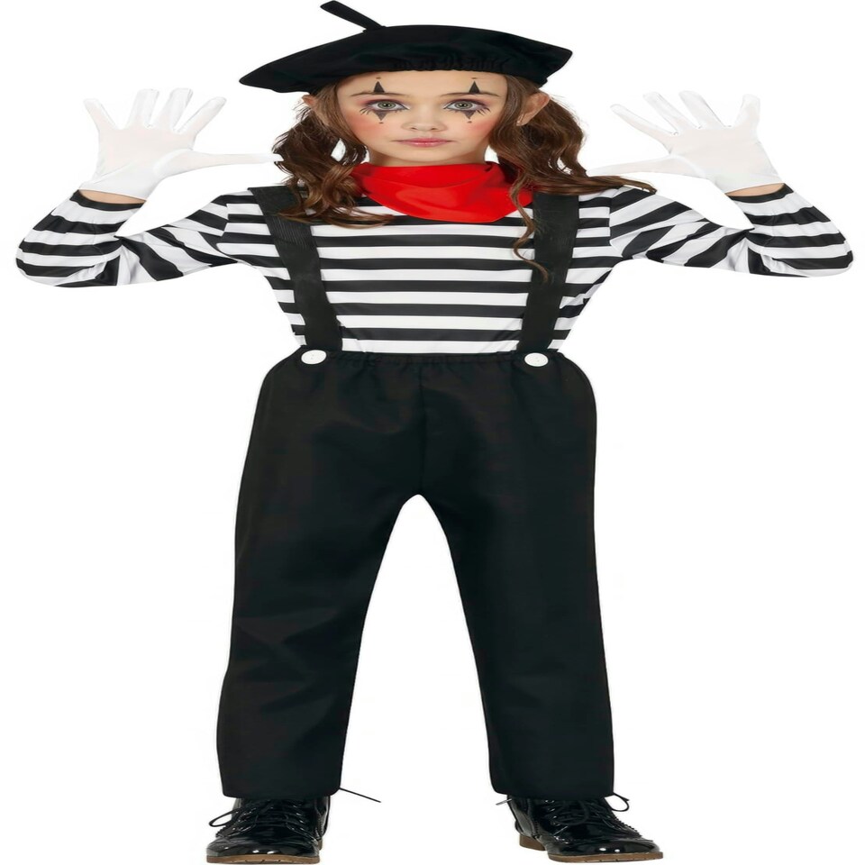 image 1 of Fancy Dress Child Mime - 5-6 Years