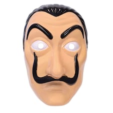Bristol Novelty Eccentric Artist Mask - Multicoloured - One Size