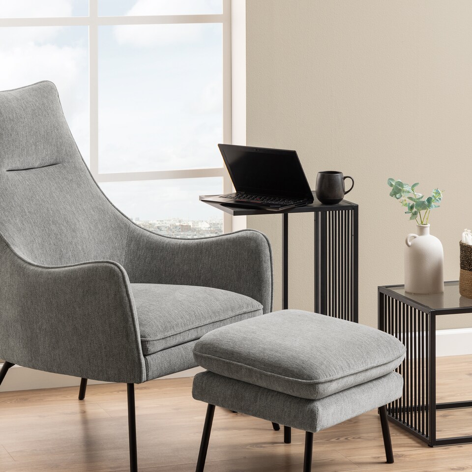 image 1 of Strington Tall Side Table in Black