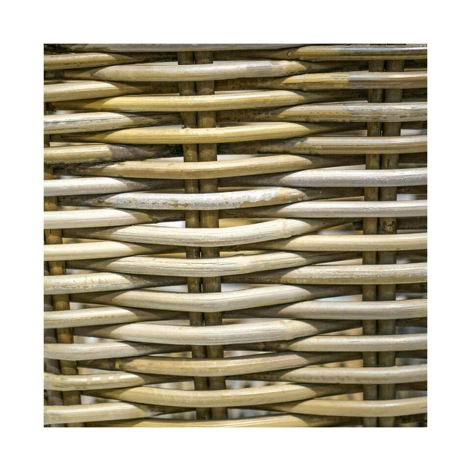 image 1 of Wicker Log Basket Square, Set of 2 N/A