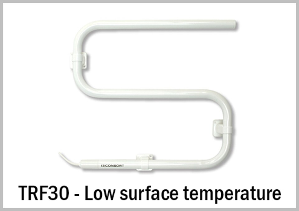 Consort Toweldry Towel Rails - Low Surface Temperature Towel Rails TRF30 30W
