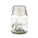 image 1 of Personalised Love Large Scented Jar Candle White