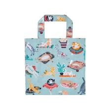 Ulster Weavers Kitty Cats PVC Bag - Small Blue