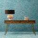 image 2 of Interiors by Premier Modern White Candle Holder with Red Base, Antique Candle Holder For Living Room, Large Candle Holder For Home Red
