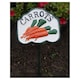 image 2 of Garden Vegetable Sign Marker - Carrots