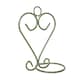 image 1 of Tom Chambers Handcrafted Amalfi Sage Green Metal Steel Garden Patio Herb Plant Flower Pot Wall Mount Holder Green