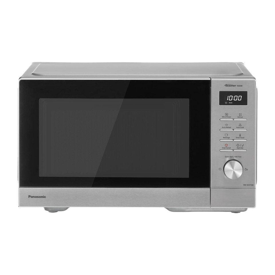 image 1 of Panasonic 29L 1000W Inverter Solo Microwave Stainless Steel