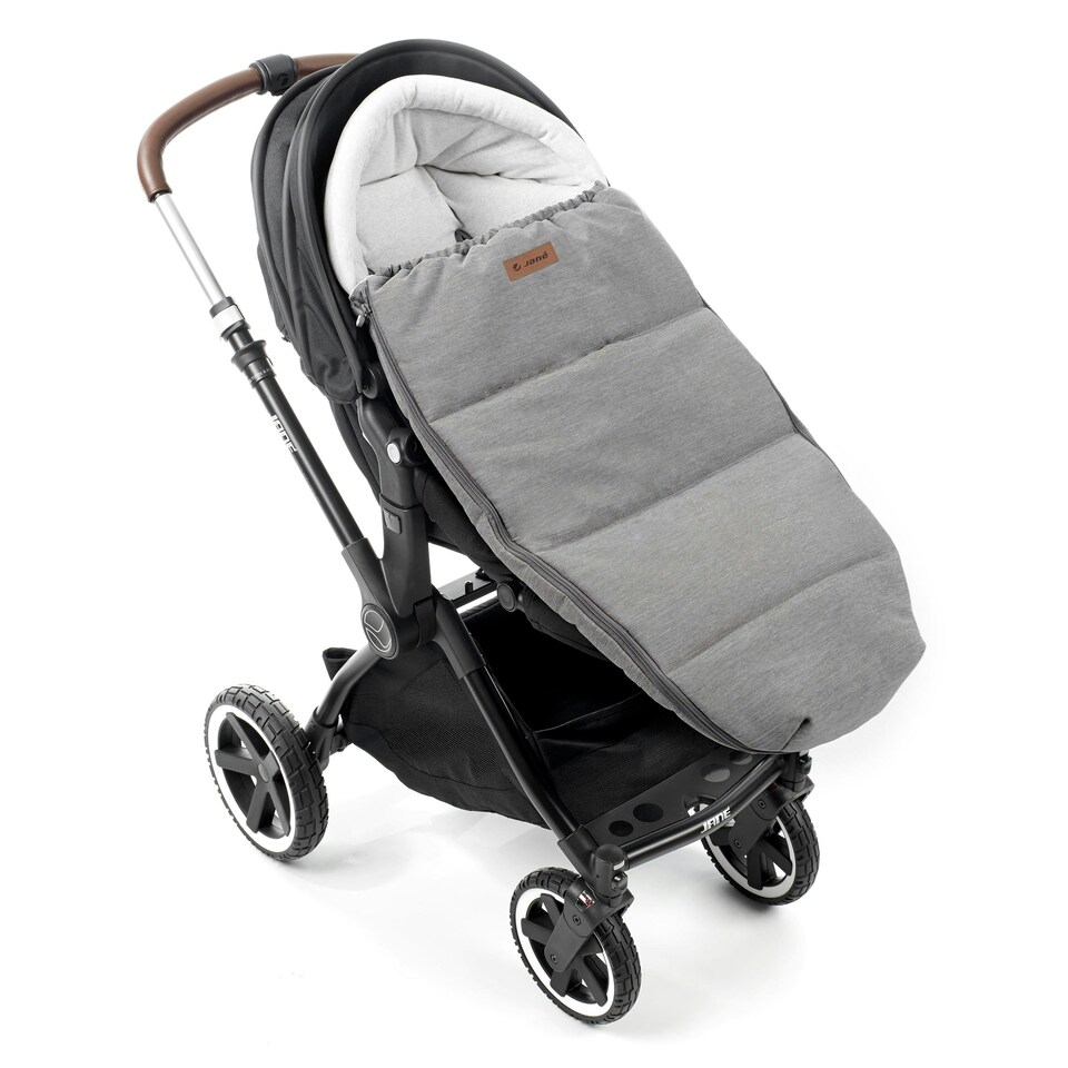 image 1 of Jane Kaizen Universal Footmuff with Hood Grey | Cold Black (Grey)
