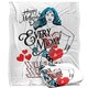 image 1 of Justice League Every Mom Is Wonder Woman Blanket - Multicoloured - One Size