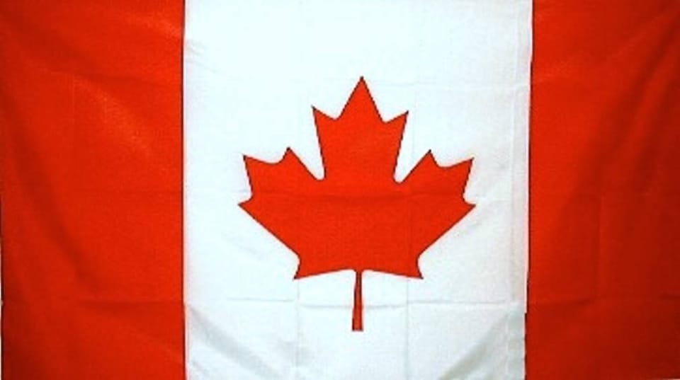 image 1 of Canada Flag 5x3ft With Eyelets | Red