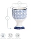 image 3 of Nicola Spring Hand-Printed Egg Cups - 5.5cm - Navy - Pack of 6