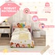 image 4 of AIYAPLAY Toddler Bed, Cute Animal-Themed Kids Bed Frame, 143 x 77 x 60cm