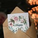 image 3 of Vintage Floral Bright Watercolour Design Her Birthday Card