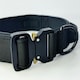 image 4 of HugglePets Tactical K9 Endurance Dog Collar Black | S