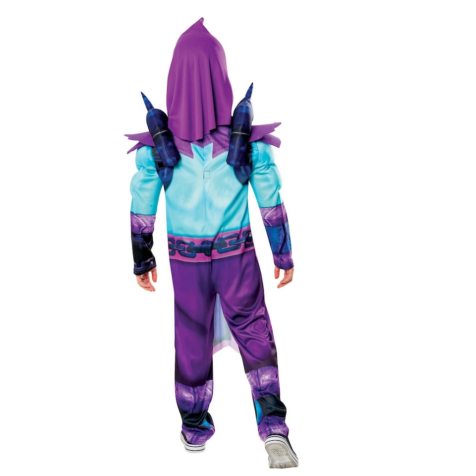 image 1 of Masters Of The Universe Childrens/Kids Deluxe Skeletor Costume - Blue/Purple/Green - 5-6 Years 5