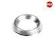 image 2 of Securpak No 8 Chrome Screw Cup Washer (Pack of 16) - Silver - One Size