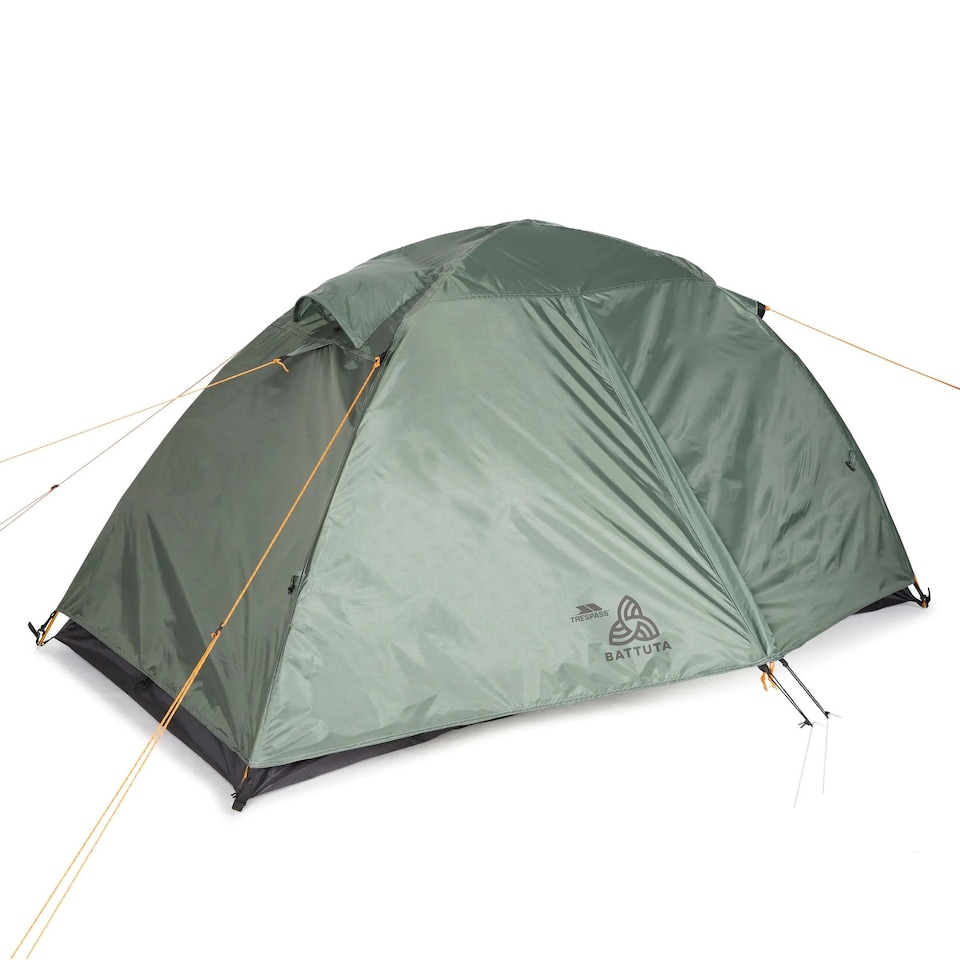 image 1 of Trespass Battuta Backpacking Tent | Green | Olive | One Size | 1