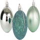 image 3 of 60mm/18Pcs Christmas Baubles Shatterproof Turquoise,Tree Decorations