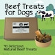 image 1 of HugglePets Assorted Natural Beef Dog Treat Box (40 pcs)