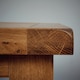 image 7 of Rustic Oak Coffee Table With Shelf Fully Assembled 105cm Wide x 50cm High x 55cm Deep
