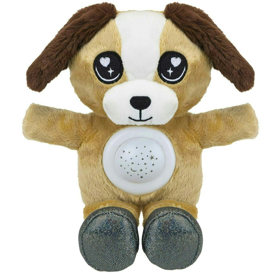 image 1 of Dog Plush Sky Projector Night Light 9"