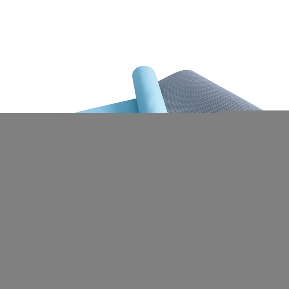 image 1 of Blue/Grey Yoga Mat